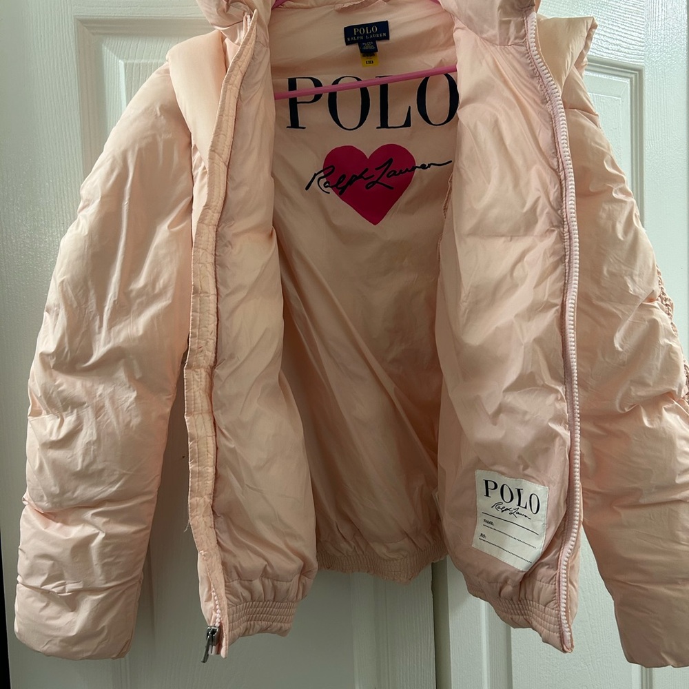 Polo by Ralph Lauren Light Pink Puffer Jacket